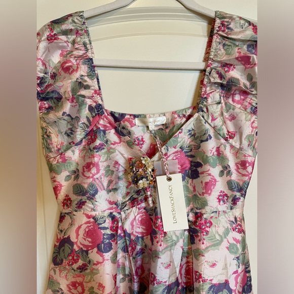 LOVESHACKFANCY new with tags Glivery Dress in Veiled Kiss size 0 - Picture 5 of 13